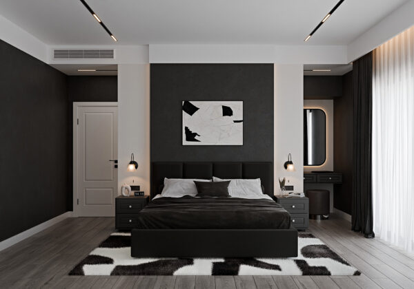 dark mood bedroom