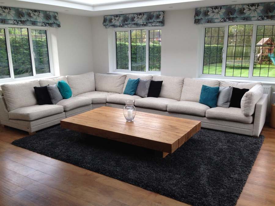 Large Wood Coffee Table